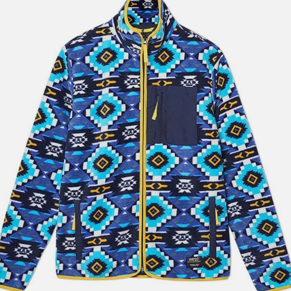 Wesc Moritz Aztec Fleece ‘like new’